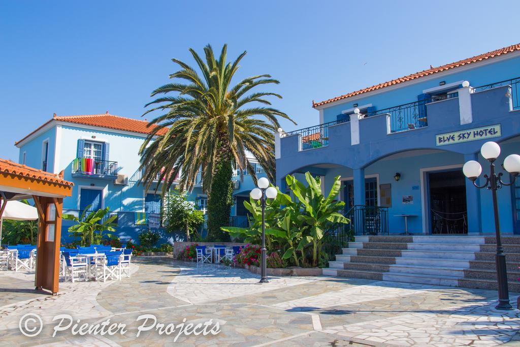 Blue Sky Hotel - Petra - Lesvos - Greece Екстериор снимка